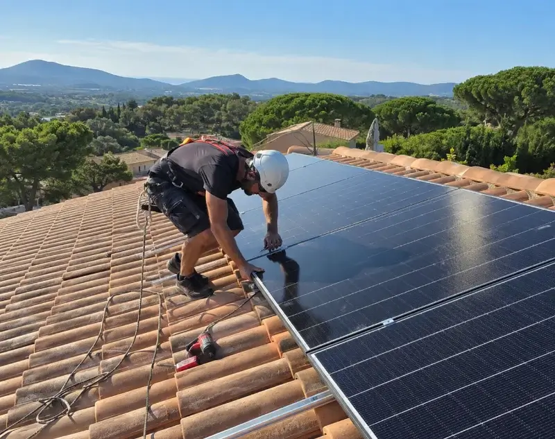 Installateur panneaux solaires Savas-Mépin — pose photovoltaïque sur toiture