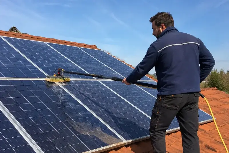 Nettoyage et entretien de panneaux solaires à Savas-Mépin